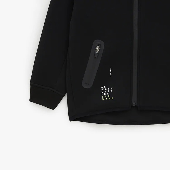 Zara Neoprene Style Athletic Jacket - Picture 3 of 5